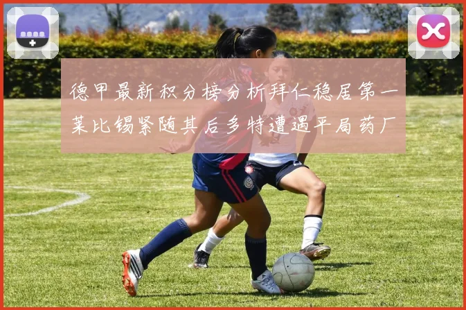 德甲最新积分榜分析拜仁稳居第一莱比锡紧随其后多特遭遇平局药厂紧追不舍